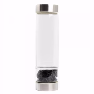 Kristallvattenflaska av glas 400 ml